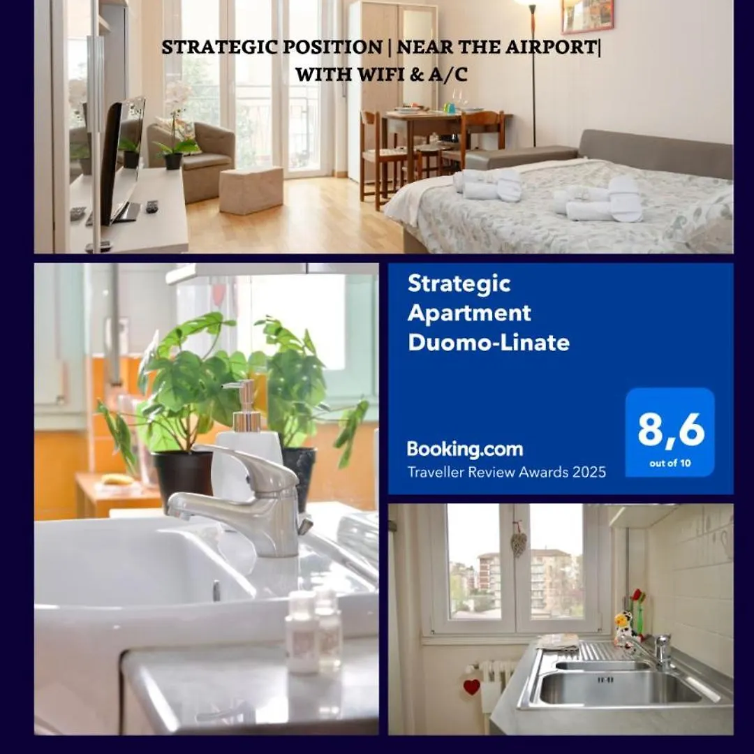 Strategic Apartment Duomo-Forlanini-Linate Milan